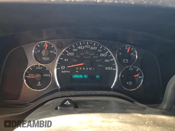 2020 Chevrolet Express Cargo Van with VIN 1GCWGAFP9L1124623, listed as a Copart auction lot 45690045 with 185,696 mi miles and Salvage Title. Bid and sale history available at carsss.com. Image 9.