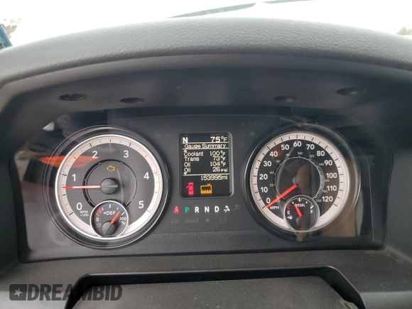 2018 Ram 2500 Lone Star with VIN 3C6UR5DL6JG204993, listed as a Copart auction lot 50364695 with 153,995 mi miles and Salvage title. Bid and sale history available at DreamBid. Image 9.