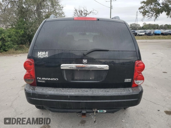 2004 Dodge Durango Limited with VIN 1D4HD58D34F230052, listed as a Copart auction lot 83030794 with 248,279 mi miles and Salvage title. Bid and sale history available at DreamBid. Image 6.