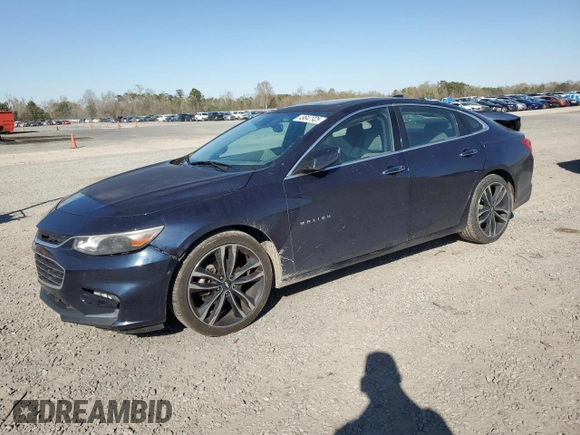 2016 Chevrolet Malibu Premier with VIN 1G1ZH5SX3GF346602, listed as a Copart auction lot 49847925 with 185,409 mi miles and Salvage Title. Bid and sale history available at DreamBid. Image 1.