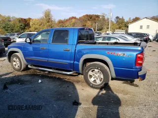 2008 Dodge Dakota with VIN 1D7HW78N38S550177, listed as a Copart auction lot 77898264 with 117,222 mi miles and Salvage title. Bid and sale history available at DreamBid. Image 2.