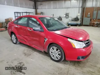2008 Ford Focus SE with VIN 1FAHP35N78W279594, listed as a Copart auction lot 52183015 with 117,086 mi miles and Salvage Title. Bid and sale history available at carsss.com. Image 4.