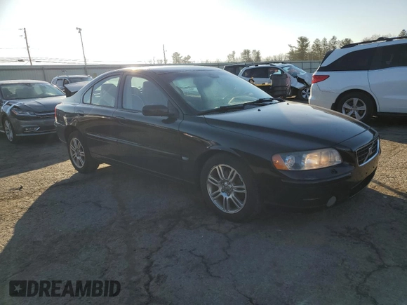 2006 Volvo S60 2.5T with VIN YV1RH592462551637, listed as a Copart auction lot 48795315 with 169,073 mi miles and Salvage Title. Bid and sale history available at carsss.com. Image 4.