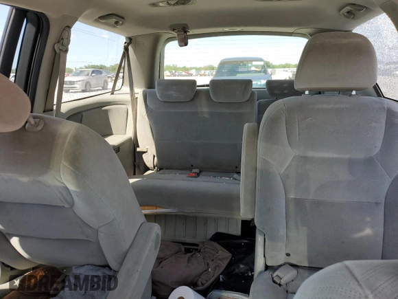 2008 Honda Odyssey LX with VIN 5FNRL38278B040028, listed as a Copart auction lot 52978065 with 255,333 mi miles and Clean Title. Bid and sale history available at carsss.com. Image 10.