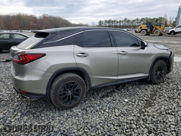 2021 Lexus RX 350 with VIN 2T2AZMDA0MC301668, listed as a Copart auction lot 51757285 with 221,210 mi miles and Salvage title. Bid and sale history available at DreamBid. Image 3.