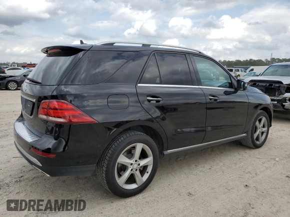 2016 Mercedes-Benz GLE 350 with VIN 4JGDA5JB3GA709565, listed as a Copart auction lot 54980125 with 96,876 mi miles and Salvage title. Bid and sale history available at DreamBid. Image 3.