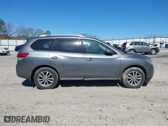2015 Nissan Pathfinder Platinum with VIN 5N1AR2MM5FC684212, listed as a IAAI auction lot 41832912 with 157,465 mi miles and . Bid and sale history available at DreamBid. Image 6.