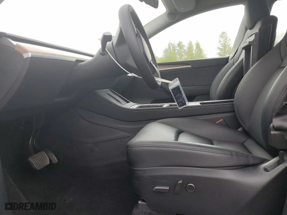 2023 Tesla Model Y Long Range with VIN 7SAYGDEE5PF918853, listed as a Copart auction lot 53551985 with 11,219 mi miles and Salvage Title. Bid and sale history available at carsss.com. Image 7.