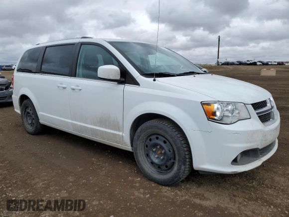 2019 Dodge Grand Caravan SE with VIN 2C4RDGBG3KR728242, listed as a Copart auction lot 49245185 with 189,653 mi miles and Salvage Title. Bid and sale history available at DreamBid. Image 4.