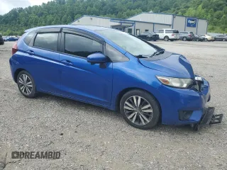 2016 Honda Fit EX with VIN JHMGK5H7XGX041744, listed as a Copart auction lot 60459835 with 76,698 mi miles and Salvage title. Bid and sale history available at DreamBid. Image 4.
