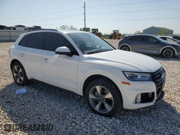 2020 Audi Q5 Premium z VIN WA1ANAFYXL2108850, wystawiony jako Copart lot #50569415 z przebiegiem 46 362 mil mil oraz Szkoda całkowita • Salvage title. Historia ofert i sprzedaży dostępna na DreamBid. Obrazek 4.