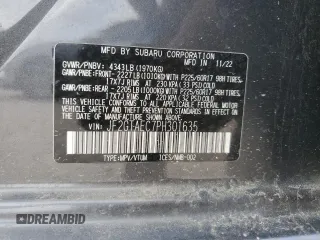 2023 Subaru Crosstrek Premium with VIN JF2GTAEC7PH301635, listed as a Copart auction lot 54871175 with 18,992 mi miles and Salvage title. Bid and sale history available at DreamBid. Image 13.