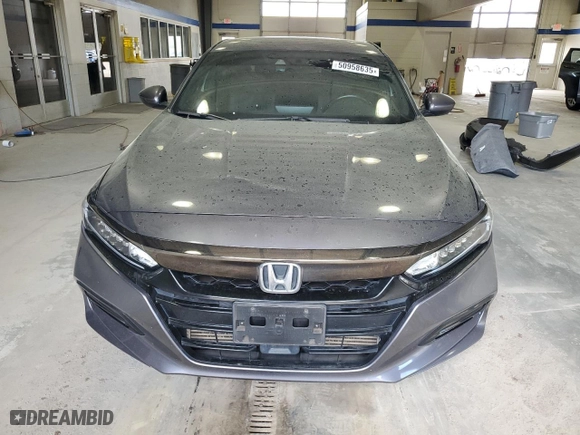 2020 Honda Accord Sedan Sport with VIN 1HGCV1F39LA075124, listed as a Copart auction lot 50958635 with 64,756 mi miles and Salvage Title. Bid and sale history available at carsss.com. Image 5.