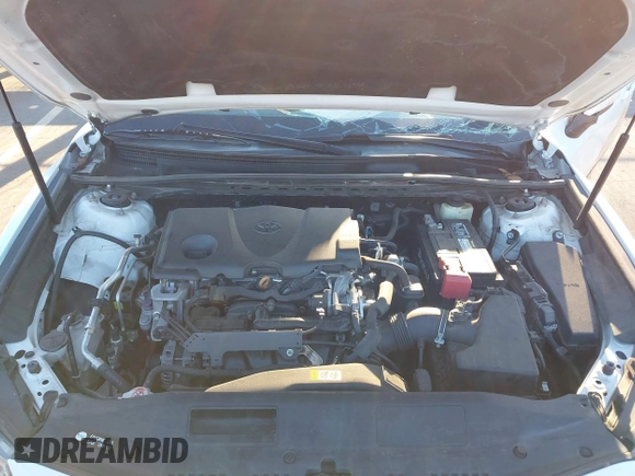 2018 Toyota Camry LE with VIN 4T1B11HK5JU565402, listed as a IAAI auction lot 41824110 with 105,659 mi miles. Bid and sale history available at carsss.com. Image 10.