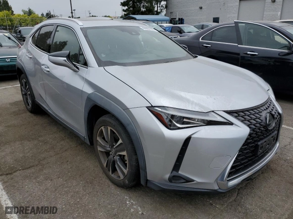 2019 Lexus UX with VIN JTHY3JBH3K2015326, listed as a Copart auction lot 49907933 with 44,545 mi miles. Bid and sale history available at carsss.com. Image 4.