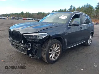 2022 BMW X5 xDrive45e with VIN 5UXTA6C05N9K75681, listed as a IAAI auction lot 40954930 with 13,463 mi miles. Bid and sale history available at carsss.com. Image 20.