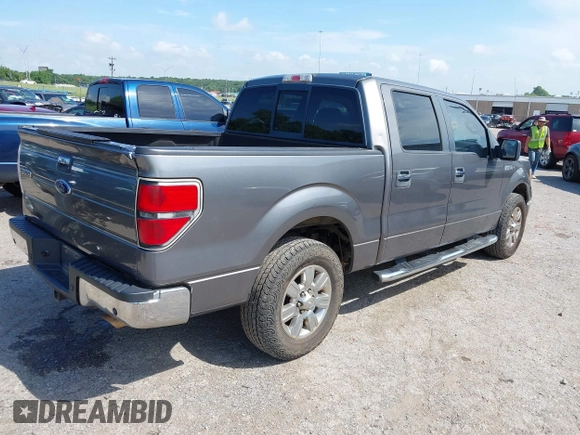 2009 Ford F-150 XL with VIN 1FTPW12V79FA15214, listed as a IAAI auction lot 42650754 with 158,457 mi miles and . Bid and sale history available at DreamBid. Image 4.