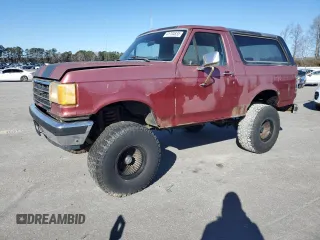 1989 Ford Bronco XL with VIN 1FMEU15N3KLB14186, listed as a Copart auction lot 41704835 with 70,693 mi miles and Clean Title. Bid and sale history available at carsss.com. Image 1.