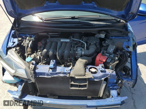 2015 Honda Fit EX-L with VIN 3HGGK5H83FM745753, listed as a Copart auction lot 61916175 with 76,305 mi miles and Salvage title. Bid and sale history available at DreamBid. Image 11.