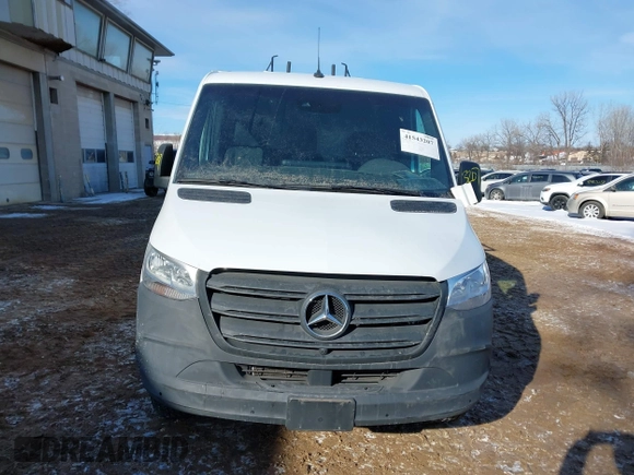 2023 Mercedes-Benz Sprinter Cargo with VIN W1Y4KBHY5PT132726, listed as a IAAI auction lot 41543207 with 23,052 mi miles and . Bid and sale history available at carsss.com. Image 12.