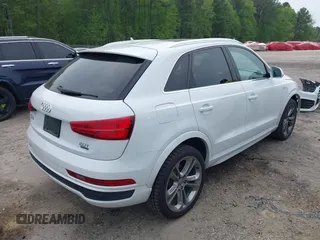 2016 Audi Q3 Prestige with VIN WA1GFCFS7GR022309, listed as a IAAI auction lot 41976521 with 82,118 mi miles and . Bid and sale history available at DreamBid. Image 4.