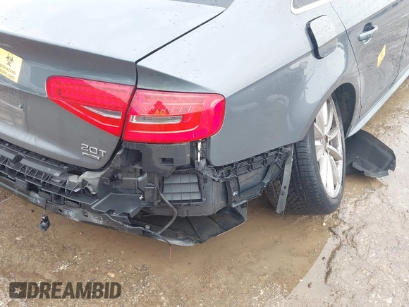2014 Audi A4 Premium Plus with VIN WAUFFAFL9EN026846, listed as a IAAI auction lot 42370342 with 123,680 mi miles and . Bid and sale history available at DreamBid. Image 6.