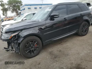 2018 Land Rover Range Rover Sport SE with VIN SALWG2RK6JA697037, listed as a Copart auction lot 59331374 with 85,124 mi miles and Salvage Title. Bid and sale history available at carsss.com. Image 1.