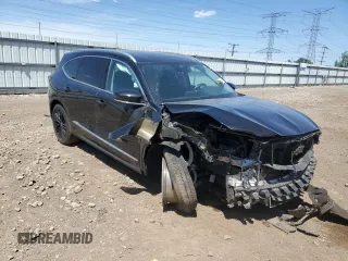 2023 Acura MDX Advance with VIN 5J8YE1H86PL031123, listed as a Copart auction lot 56765845 with 19,206 mi miles and Salvage title. Bid and sale history available at DreamBid. Image 4.