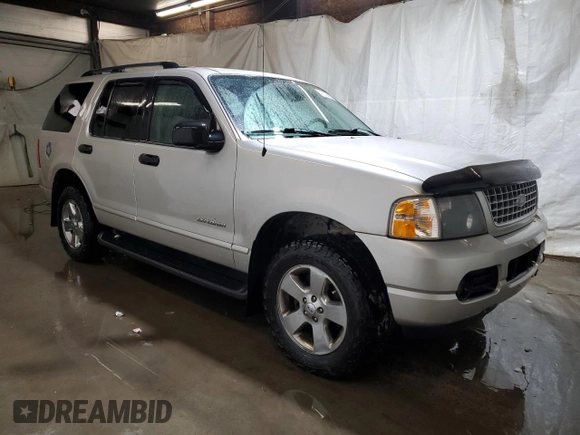 2004 Ford Explorer XLT with VIN 1FMZU73W84ZB26074, listed as a Copart auction lot 42253925 with 120,159 mi miles and Salvage title. Bid and sale history available at DreamBid. Image 4.