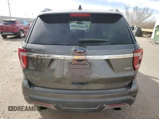 2018 Ford Explorer XLT with VIN 1FM5K8D81JGB31179, listed as a Copart auction lot 44733125 with 123,541 mi miles and Salvage Title. Bid and sale history available at carsss.com. Image 6.