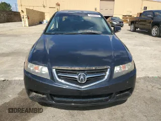 2004 Acura TSX with VIN JH4CL96804C028079, listed as a Copart auction lot 54980475 with 180,083 mi miles and Salvage title. Bid and sale history available at DreamBid. Image 5.