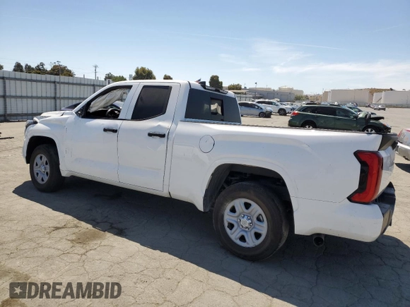 2023 Toyota Tundra SR with VIN 5TFKB5AA9PX025228, listed as a Copart auction lot 57645305 with 45,111 mi miles and Salvage title. Bid and sale history available at DreamBid. Image 2.