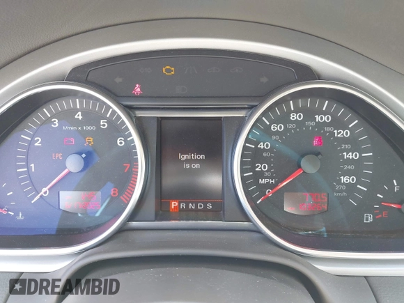 2008 Audi Q7 Premium with VIN WA1BY74LX8D001511, listed as a IAAI auction lot 42561490 with 103,264 mi miles and . Bid and sale history available at DreamBid. Image 7.