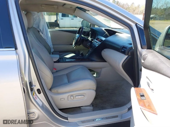 2010 Lexus RX 350 with VIN 2T2ZK1BA4AC037908, listed as a IAAI auction lot 41837351 with 283,483 mi miles. Bid and sale history available at carsss.com. Image 5.