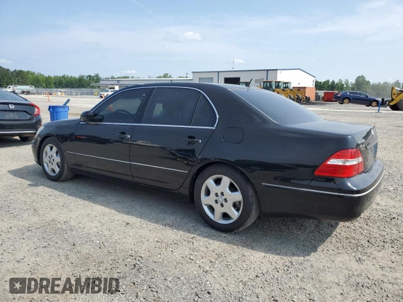 2004 Lexus LS 430 z VIN JTHBN36F940162592, wystawiony jako Copart lot #59467195 z przebiegiem 130 867 mil mil oraz Czysty tytuł • Clean title. Historia ofert i sprzedaży dostępna na DreamBid. Obrazek 2.