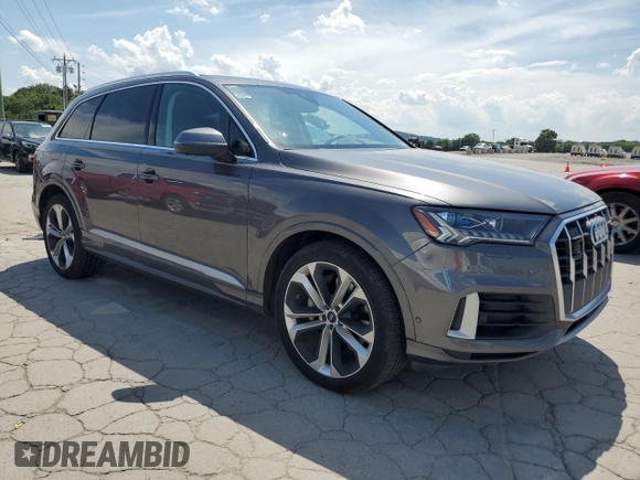 2020 Audi Q7 Prestige with VIN WA1VXAF77LD005098, listed as a Copart auction lot 64656425 with 74,368 mi miles and Clean title. Bid and sale history available at DreamBid. Image 4.