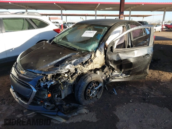 2017 Chevrolet Sonic LS z VIN 1G1JB5SG9H4172563, wystawiony jako IAAI lot #41398834 z przebiegiem Nie podano mil oraz . Historia ofert i sprzedaży dostępna na DreamBid. Obrazek 16.