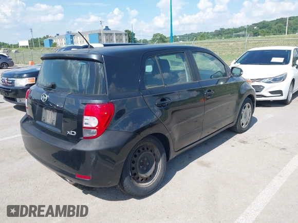 2010 Scion xD with VIN JTKKU4B4XA1000127, listed as a IAAI auction lot 42582676 with 210,032 mi miles and . Bid and sale history available at DreamBid. Image 4.