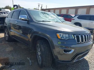 2019 Jeep Grand Cherokee Limited with VIN 1C4RJFBG8KC552204, listed as a IAAI auction lot 41905723 with 116,568 mi miles. Bid and sale history available at carsss.com. Image 1.