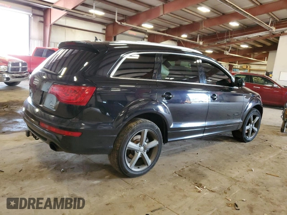 2015 Audi Q7 3.0T Vorsprung Edition with VIN WA1WGCFE3FD024847, listed as a Copart auction lot 65561954 with 0 mi miles and Clean Title. Bid and sale history available at carsss.com. Image 3.
