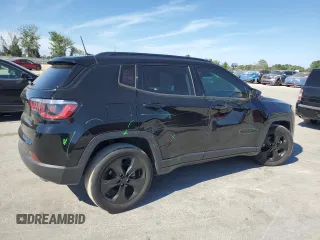 2020 Jeep Compass Latitude with VIN 3C4NJCBB1LT236568, listed as a Copart auction lot 53021825 with 65,114 mi miles and Salvage Title. Bid and sale history available at carsss.com. Image 3.