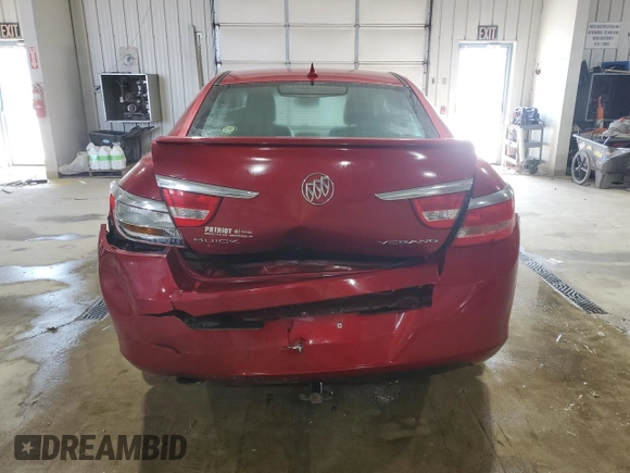 2012 Buick Verano with VIN 1G4PP5SK8C4141929, listed as a Copart auction lot 63503205 with 112,635 mi miles and Salvage title. Bid and sale history available at DreamBid. Image 6.