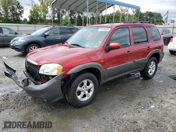 2005 Mazda Tribute S with VIN 4F2CZ04125KM19257, listed as a Copart auction lot 67370664 with 140,348 mi miles and Salvage Title. Bid and sale history available at DreamBid. Image 1.