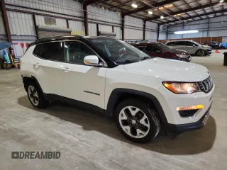 2019 Jeep Compass Limited with VIN 3C4NJDCB1KT599858, listed as a Copart auction lot 62866285 with 86,874 mi miles and Non repairable. Bid and sale history available at DreamBid. Image 4.