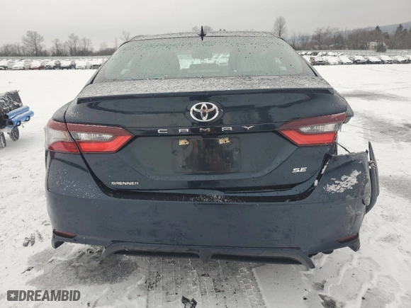 2021 Toyota Camry SE Nightshade with VIN 4T1G11AK0MU593533, listed as a Copart auction lot 89307225 with 88,745 mi miles and Salvage Title. Bid and sale history available at carsss.com. Image 6.