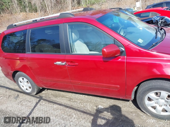 2008 Kia Sedona LX with VIN KNDMB233186262678, listed as a IAAI auction lot 41854128 with 143,829 mi miles. Bid and sale history available at carsss.com. Image 13.