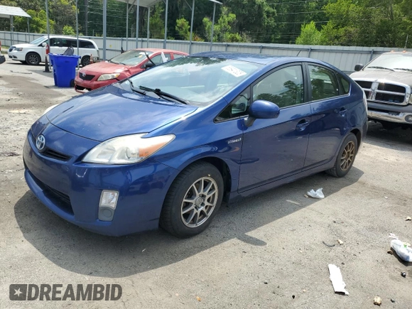 2010 Toyota Prius II with VIN JTDKN3DU0A0082578, listed as a Copart auction lot 55941325 with Not Provided miles and Clean Title. Bid and sale history available at DreamBid. Image 1.