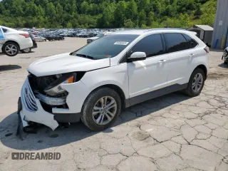 2020 Ford Edge SEL z VIN 2FMPK4J9XLBA60363, wystawiony jako Copart lot #59360525 z przebiegiem 75 174 mil mil oraz Szkoda całkowita • Salvage title. Historia ofert i sprzedaży dostępna na DreamBid. Obrazek 1.