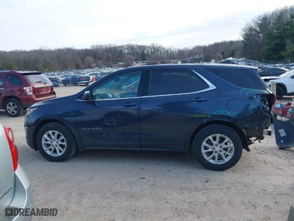 2018 Chevrolet Equinox LT with VIN 3GNAXJEV1JS649124, listed as a IAAI auction lot 41898890 with 39,296 mi miles. Bid and sale history available at carsss.com. Image 14.