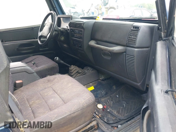 2002 Jeep Wrangler X with VIN 1J4FA39S82P735794, listed as a IAAI auction lot 42411386 with 141,219 mi miles and . Bid and sale history available at DreamBid. Image 5.